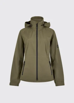 Seamills Women's Lightweight Waterproof Jacket - Kelp