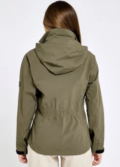 Seamills Women's Lightweight Waterproof Jacket - Kelp