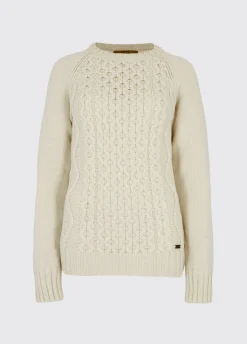 Shanley Women's Merino Sweater - Cream