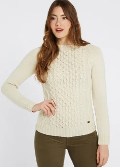 Shanley Women's Merino Sweater - Cream