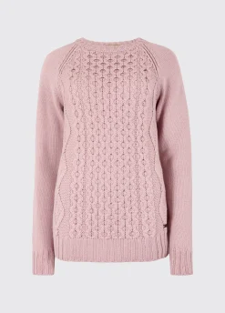Shanley Women's Merino Sweater - Dusky Rose