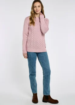 Shanley Women's Merino Sweater - Dusky Rose