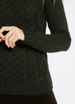 Shanley Women's Merino Sweater - Olive