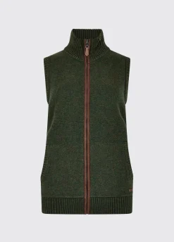 Sheedy Knit Bodywarmer - Olive