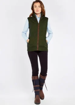 Sheedy Knit Bodywarmer - Olive