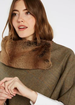 Silverfir Women's Tweed Poncho - Burren