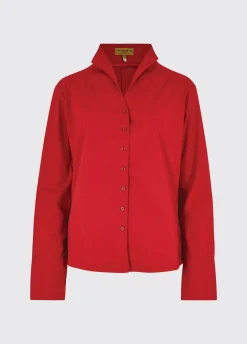 Snowdrop Shirt - Cardinal