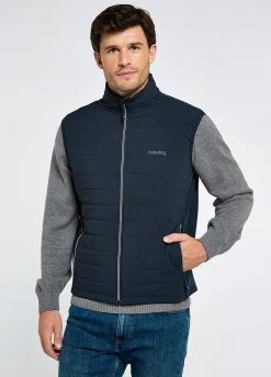 Solent Lightweight men’s hybrid gilet - Navy