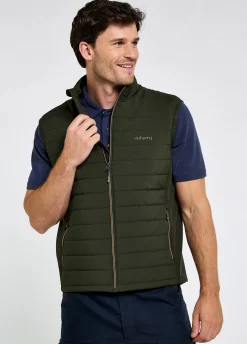 Solent Lightweight men’s hybrid gilet - Olive