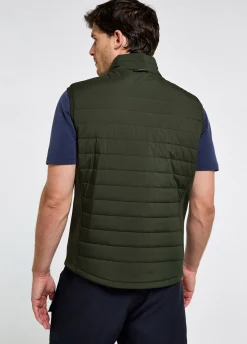 Solent Lightweight men’s hybrid gilet - Olive