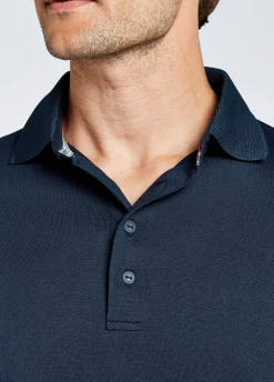 Sorrento Mens Short-sleeved Polo - Navy