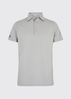 Sorrento Mens Short-Sleeved Polo - Platinum