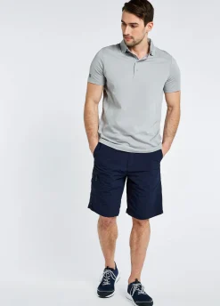 Sorrento Mens Short-Sleeved Polo - Platinum