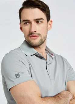 Sorrento Mens Short-Sleeved Polo - Platinum