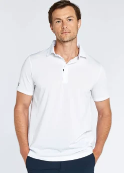 Sorrento Mens Short-sleeved Polo - White