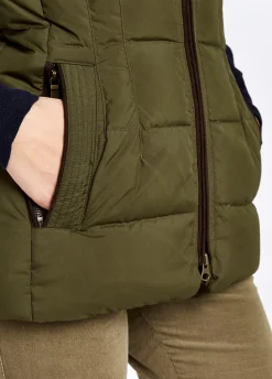 Spiddal Quilted Gilet - Olive