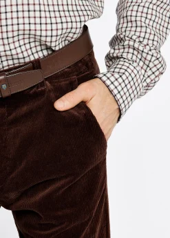 Stride Men's Corduroy Trousers 32in inseam - Brown