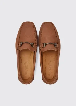 Tasmania Women’s Slip-On Loafer - Caramel