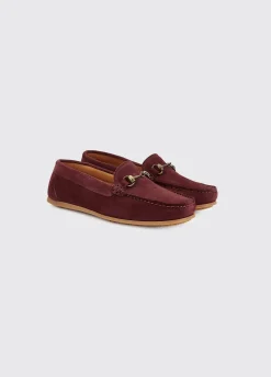 Tasmania Women’s Slip-On Loafer - Ox Blood