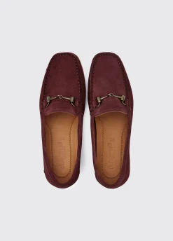Tasmania Women’s Slip-On Loafer - Ox Blood