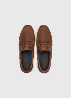 Tavira Men's dubarrylite™ Three Eye-Tie Moccasin - Chestnut