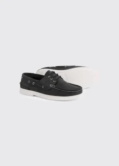 Tavira Men's dubarrylite™ Three Eye-Tie Moccasin - Navy