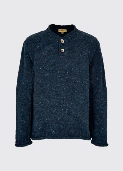 Taylor Irish Sweater - Navy