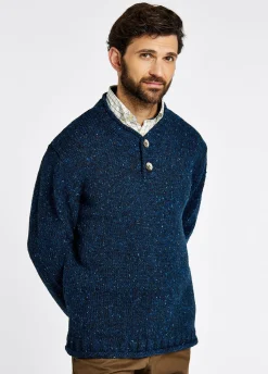 Taylor Irish Sweater - Navy