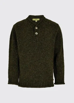 Taylor Irish Sweater - Olive