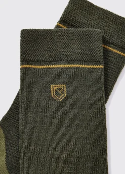 Tintern Mens Short PrimaLoft® Sock - Olive