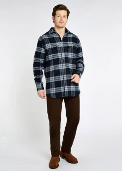 Townley Men’s hunting check shirt - Indigo