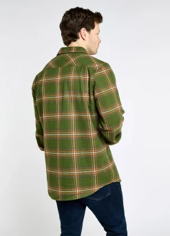 Townley Men’s hunting check shirt - Olive