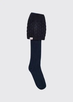 Trinity Ladies Socks - Navy