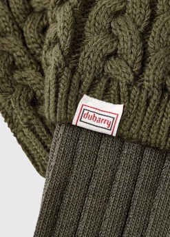 Trinity Ladies Socks - Olive