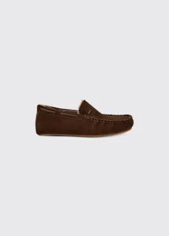 Ventry Men's Moccasin Slipper - Cigar