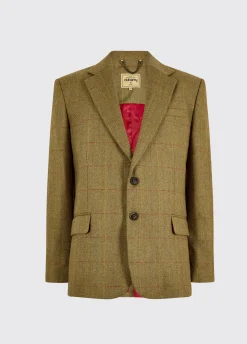 Whiteoak Men's Two Button Tweed Jacket - Elm