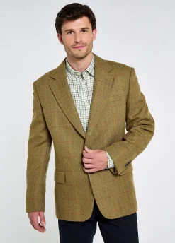 Whiteoak Men's Two Button Tweed Jacket - Elm
