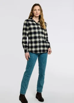 Wildprivet Women’s hunting check shirt - Navy