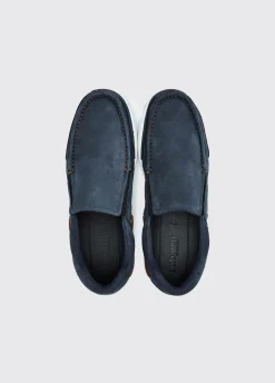 Yacht Men's Slip-On Deck Shoe - Midnight Blue