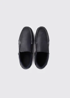 Yacht Men's Slip-On Deck Shoe - Navy